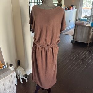 LuLaRoe Brown Midi Dress